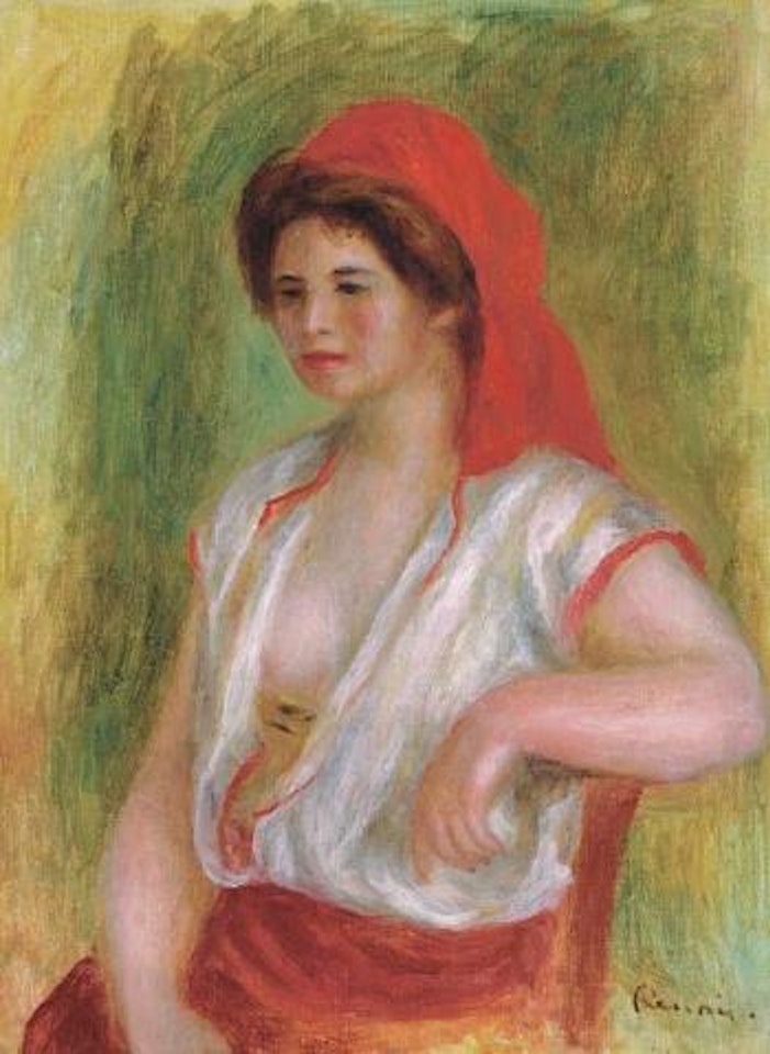 Belle sicilienne by Pierre-Auguste Renoir