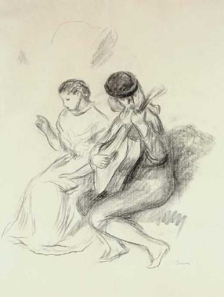 Amoureux by Pierre-Auguste Renoir