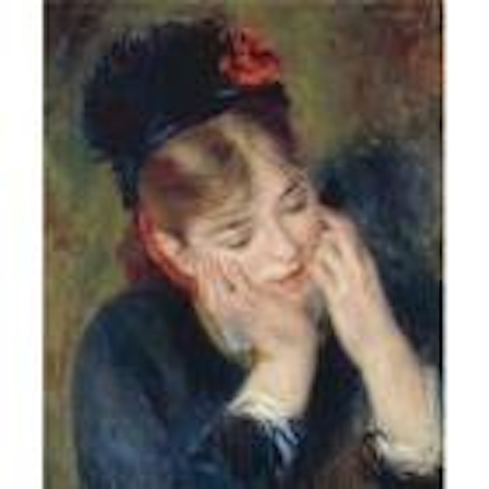 Reflexion by Pierre-Auguste Renoir
