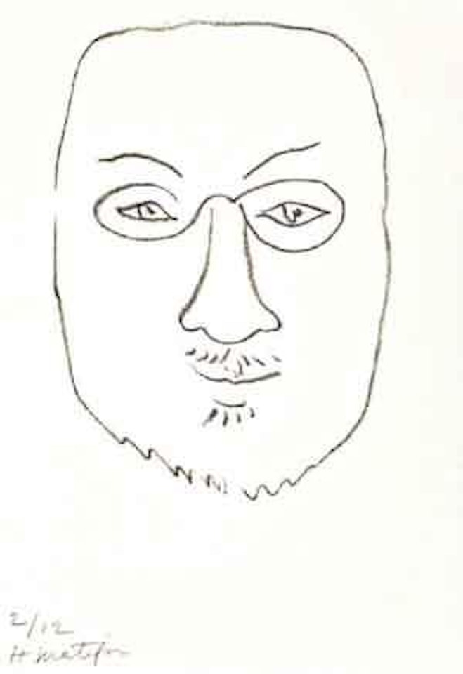Henri Matisse, masque by Henri Matisse