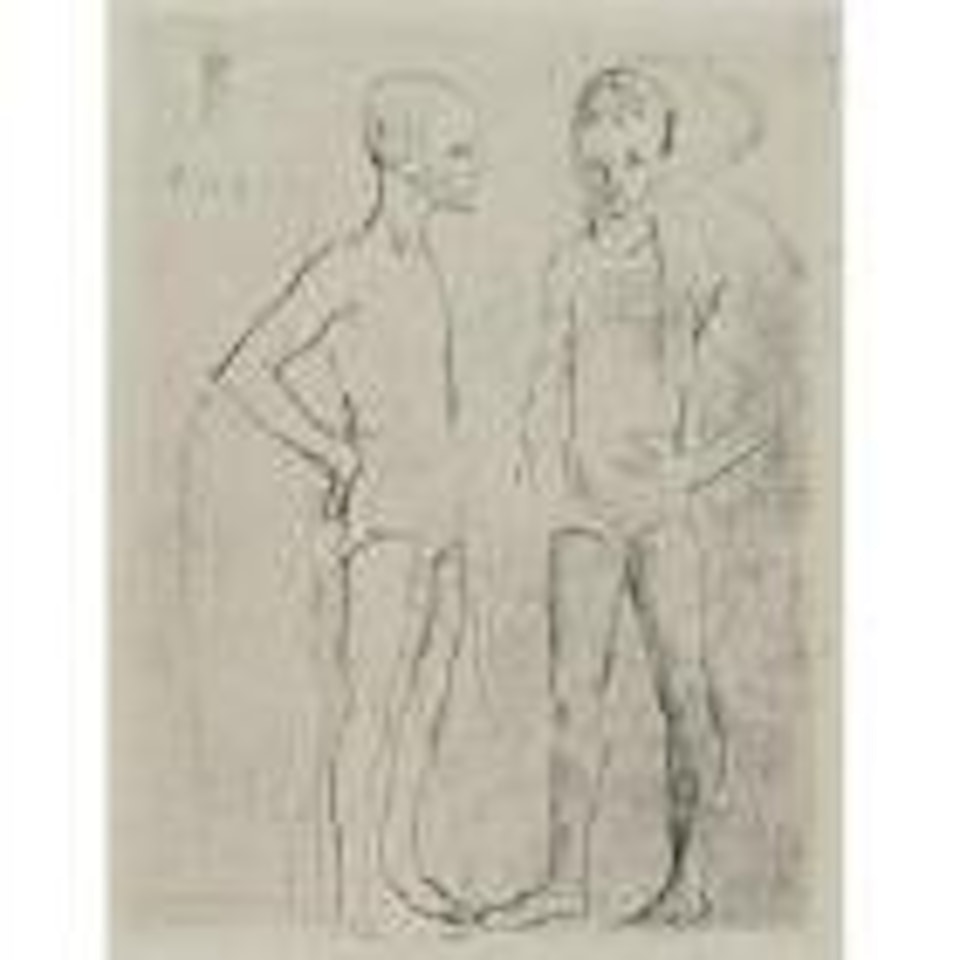Les deux Saltimbanques by Pablo Picasso