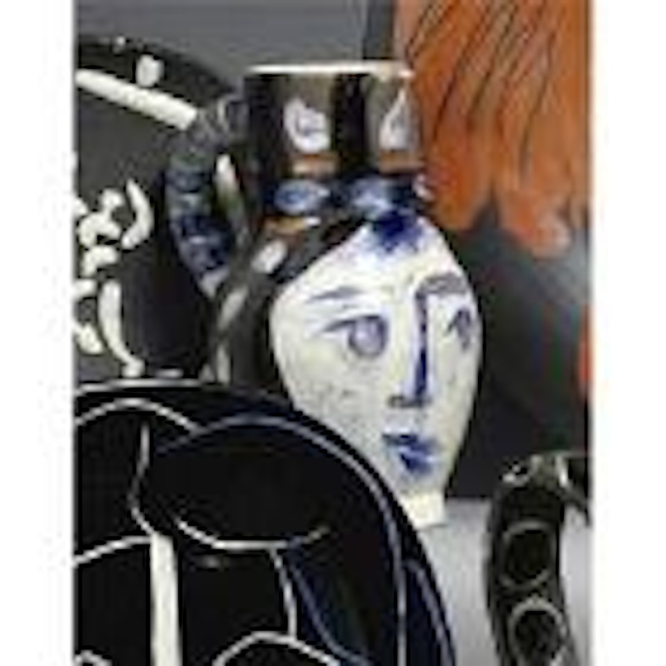 Tete peinte by Pablo Picasso