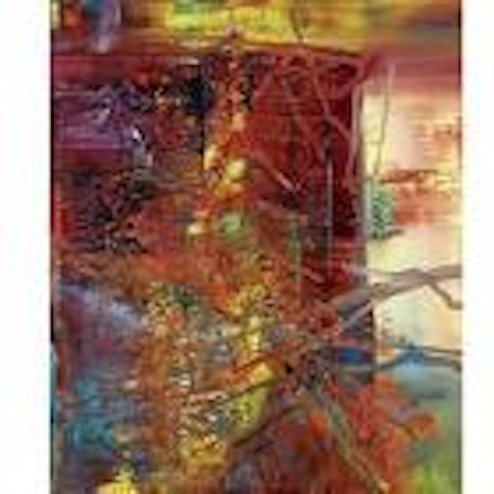 Abstraktes bild by Gerhard Richter