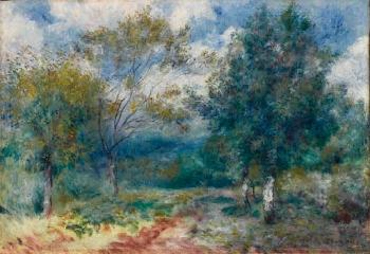 Paysage ensoleille by Pierre-Auguste Renoir