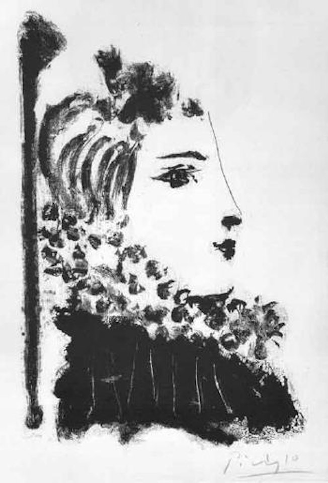 Femme a la fraise by Pablo Picasso