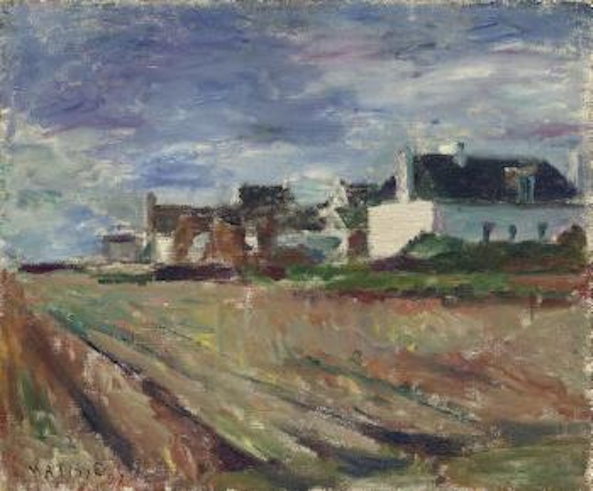 Fermes en Bretagne, Belle-Ãle by Henri Matisse