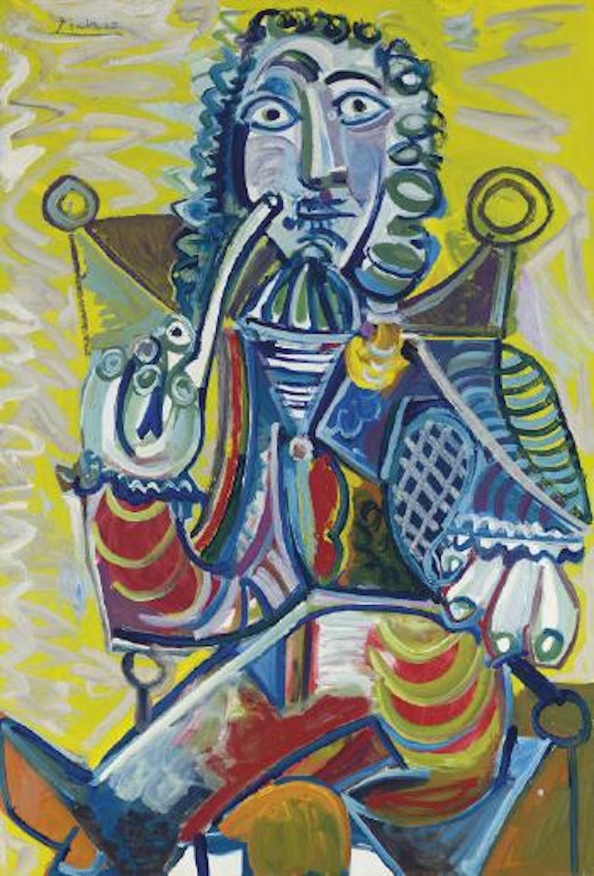 Homme à la pipe by Pablo Picasso