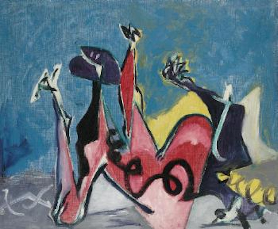 Untitled (Equine Series IV) by Jackson Pollock
