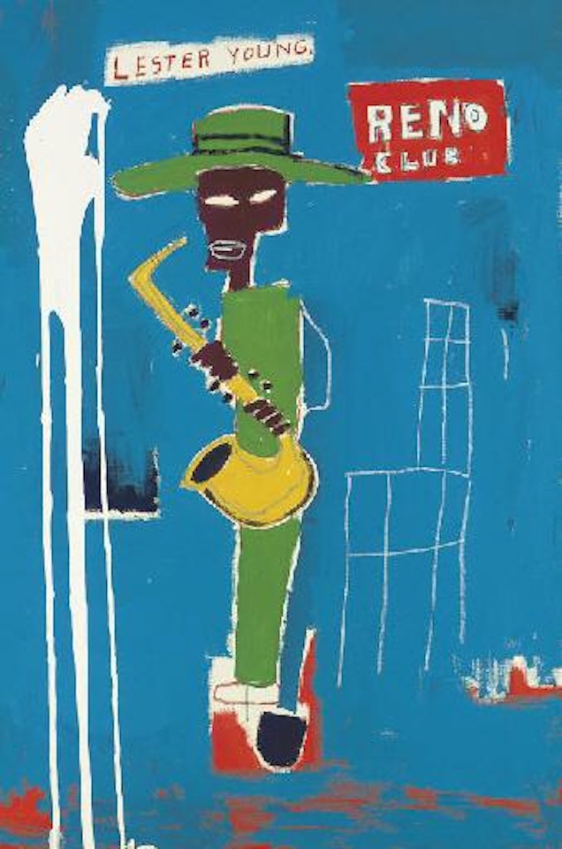 In the Wings by Jean-Michel Basquiat