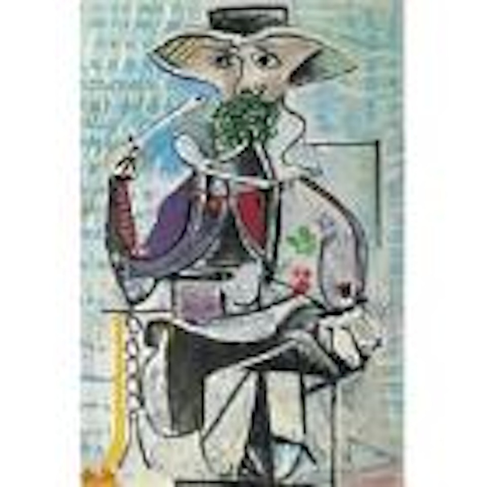 Homme a la pipe by Pablo Picasso