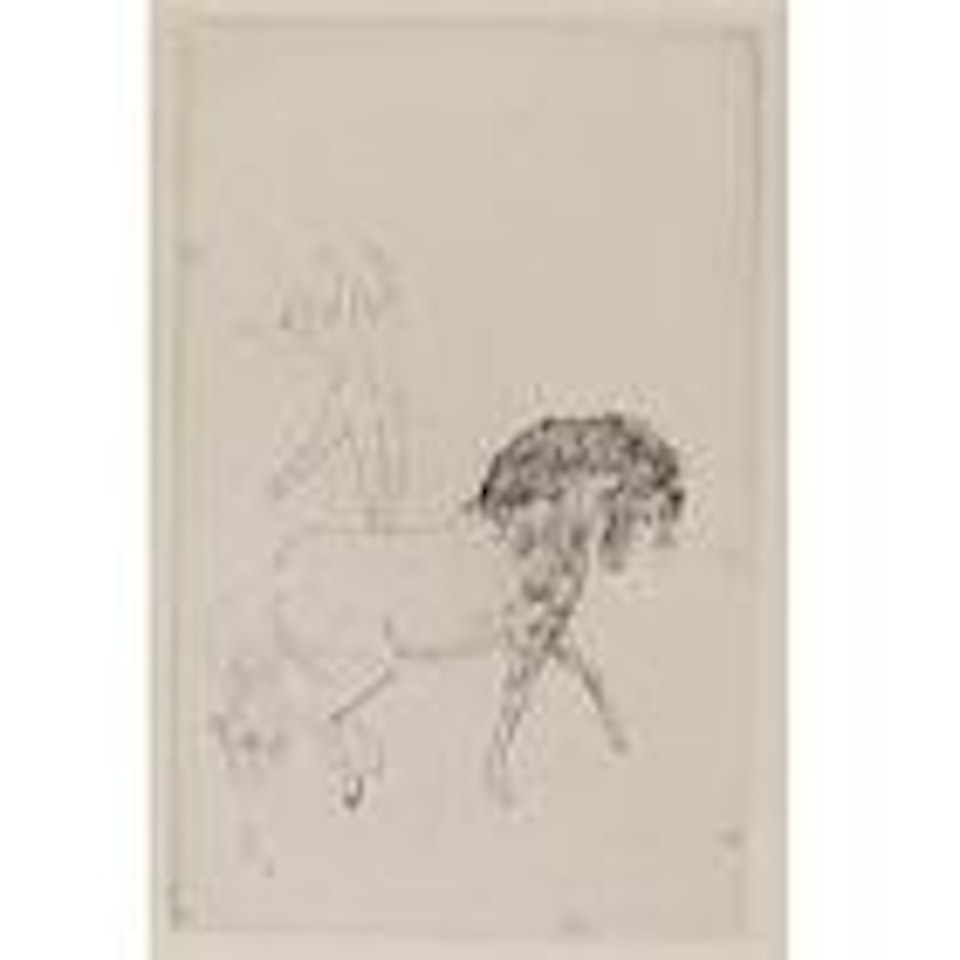 Au Cirque (B. 9) by Pablo Picasso