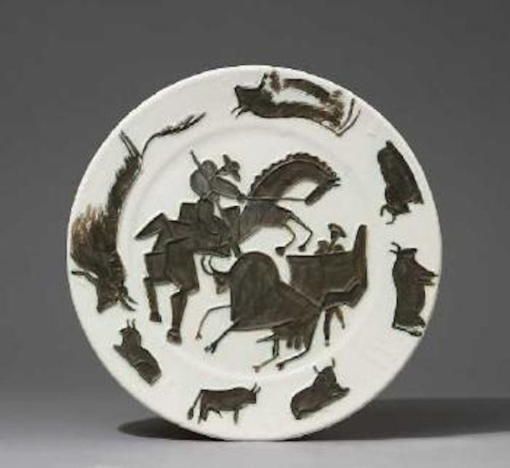 Corrida (A. Ramié 182; G. Ramié 297.Va; Bloch 41. Va) by Pablo Picasso
