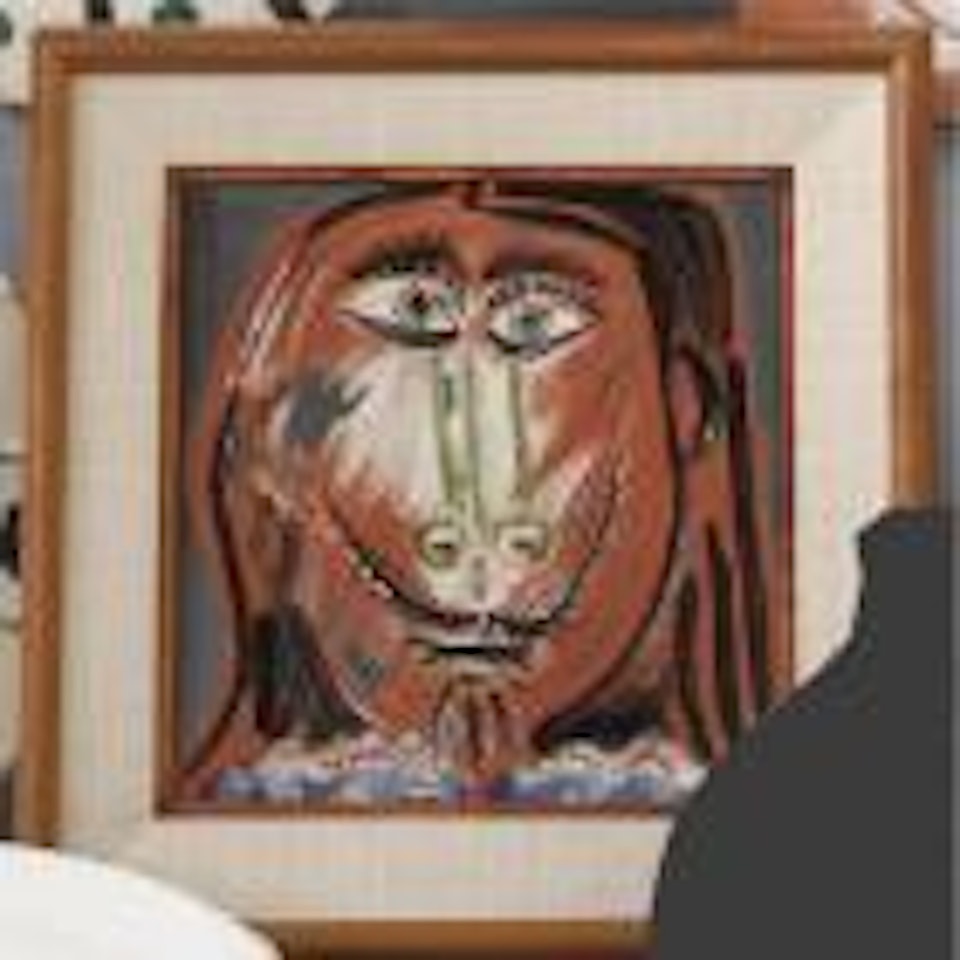 Tête d'homme aux cheveux longs (A.R. 597) by Pablo Picasso