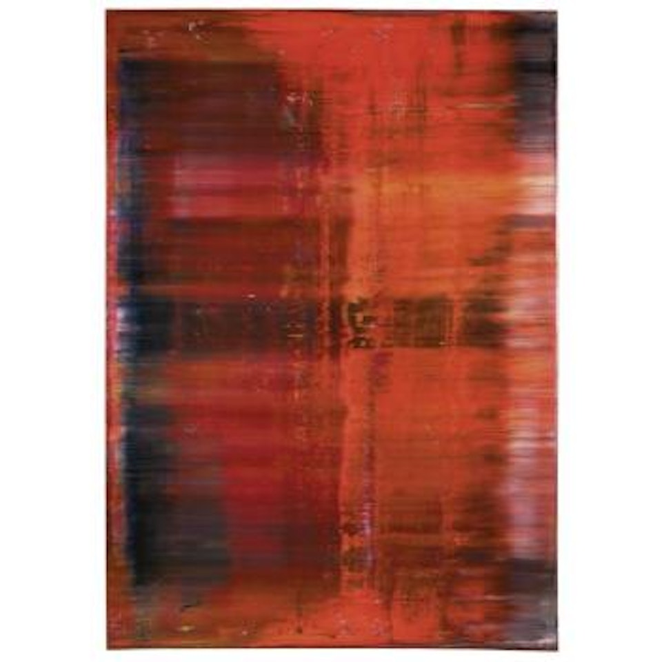 Abstraktes Bild (Rot) by Gerhard Richter