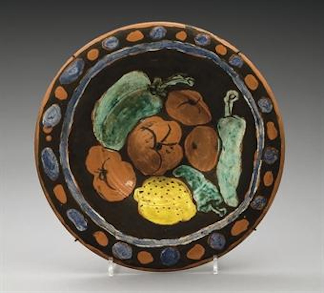 Plateau aux fruits (GR 538) by Pablo Picasso
