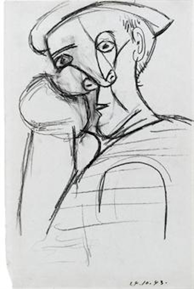 Buste d'homme by Pablo Picasso