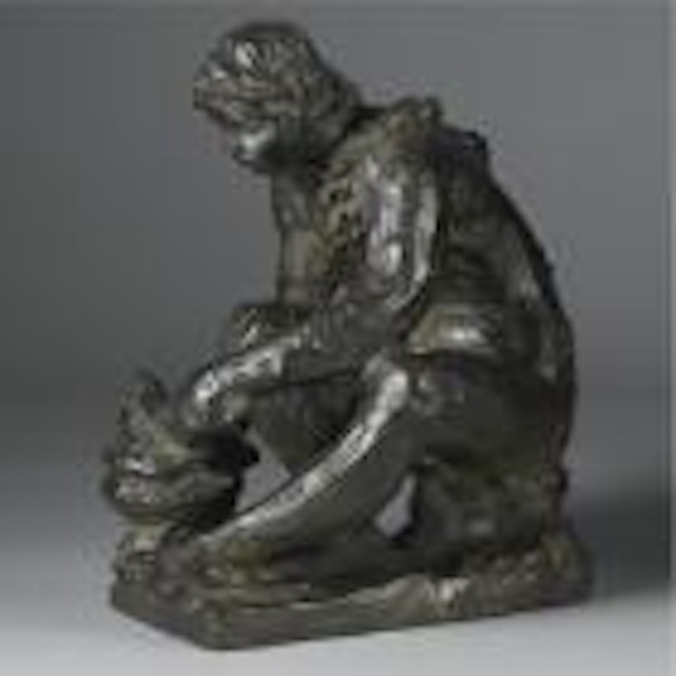 Le forgeron by Richard Guino by Pierre-Auguste Renoir