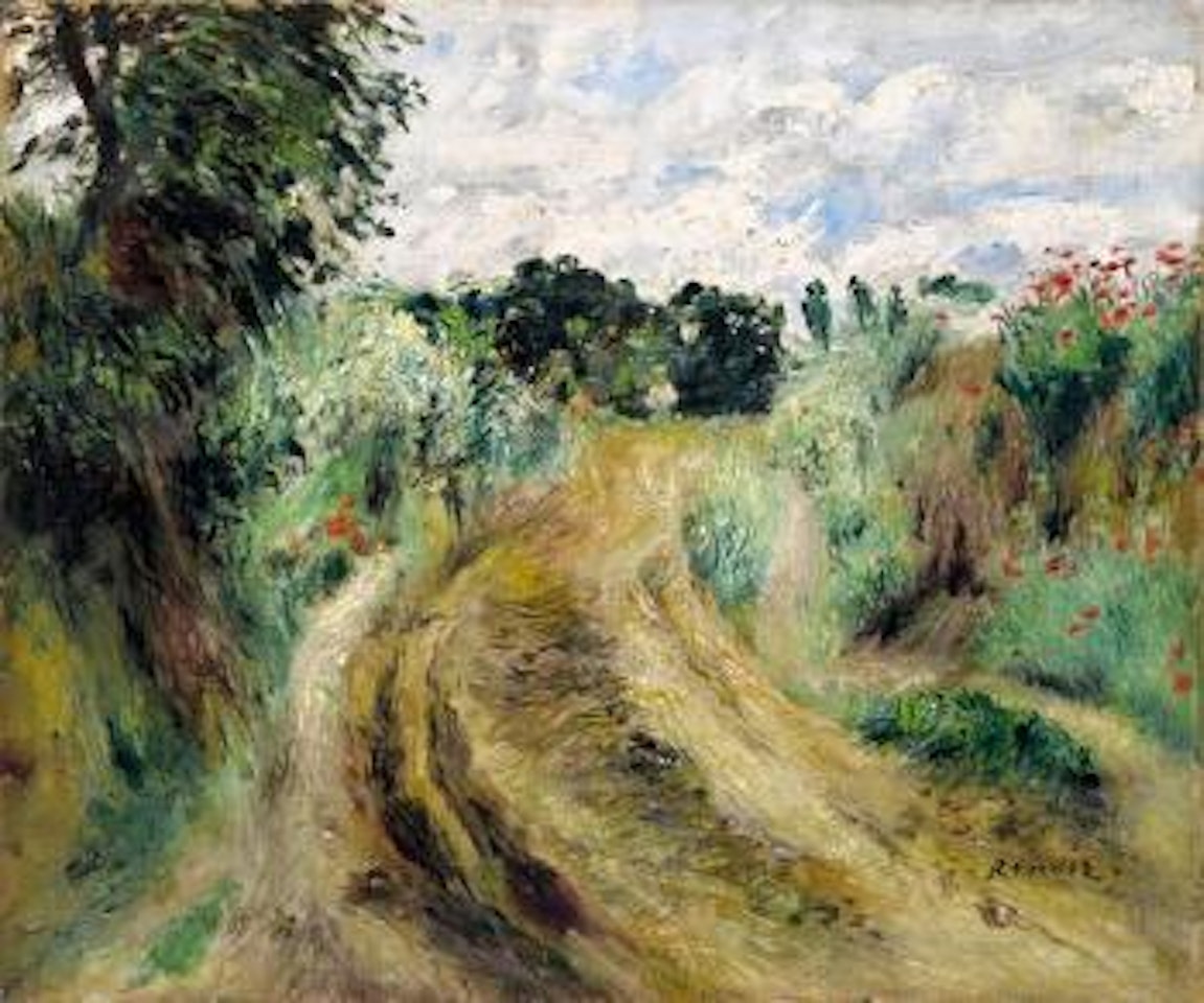 Sentier dans les champs by Pierre-Auguste Renoir