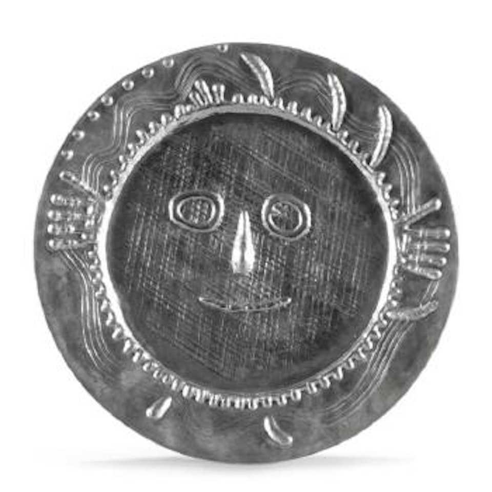 Visage Aux Mains by Pablo Picasso
