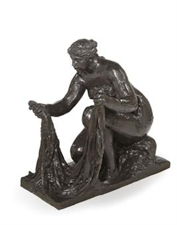 Grande Laveuse by Richard Guino by Pierre-Auguste Renoir