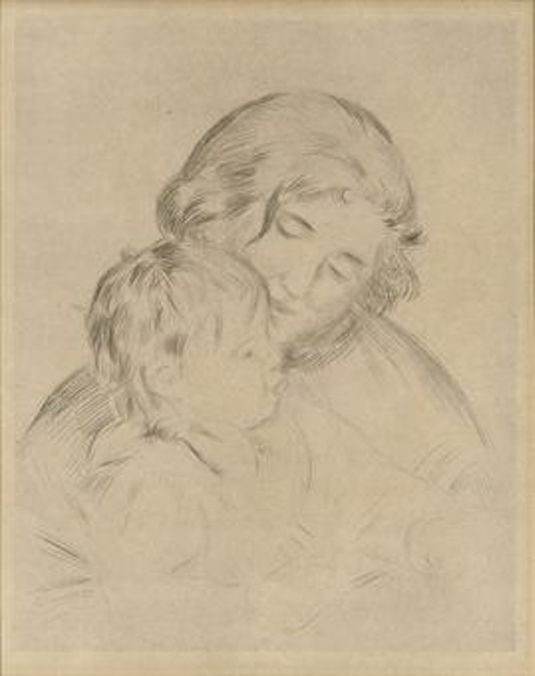 Mère et enfant (Jean Renoir) (D.; S. 10) by Pierre-Auguste Renoir