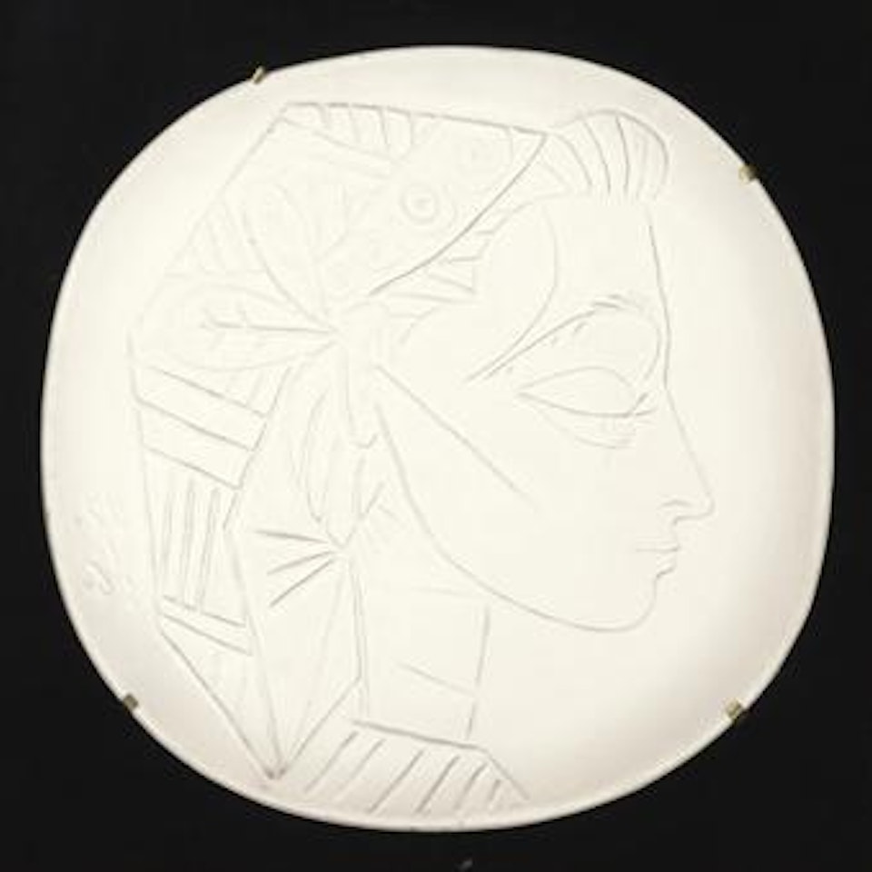Jacqueline's Profile (A.R. 309) by Pablo Picasso