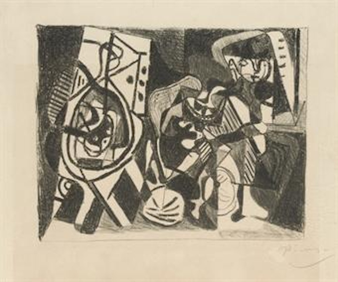 Scène d'Intérieur (B. 74; Mourlot 21) by Pablo Picasso