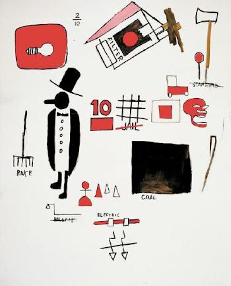 J.D. CARD by Jean-Michel Basquiat