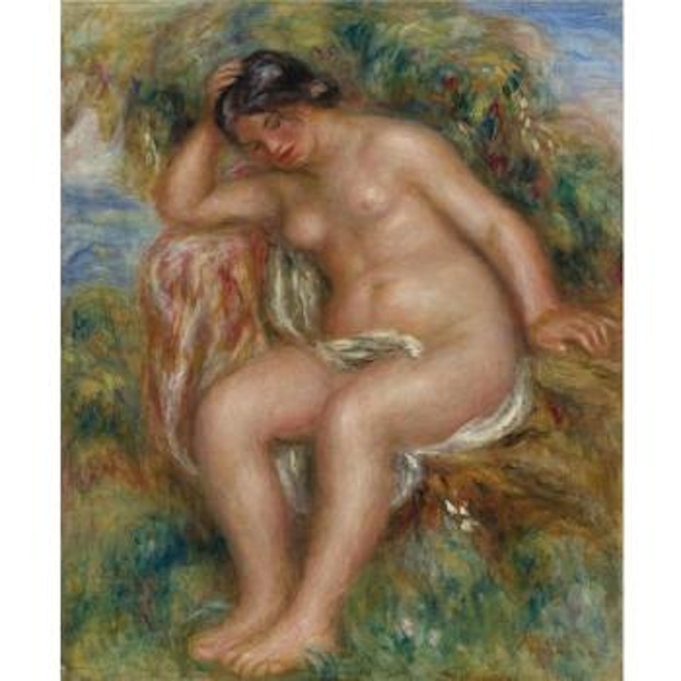 Le Repos De La Baigneuse by Pierre-Auguste Renoir