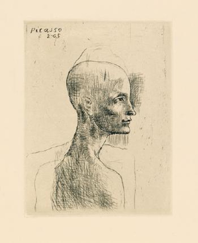 Buste d'homme by Pablo Picasso