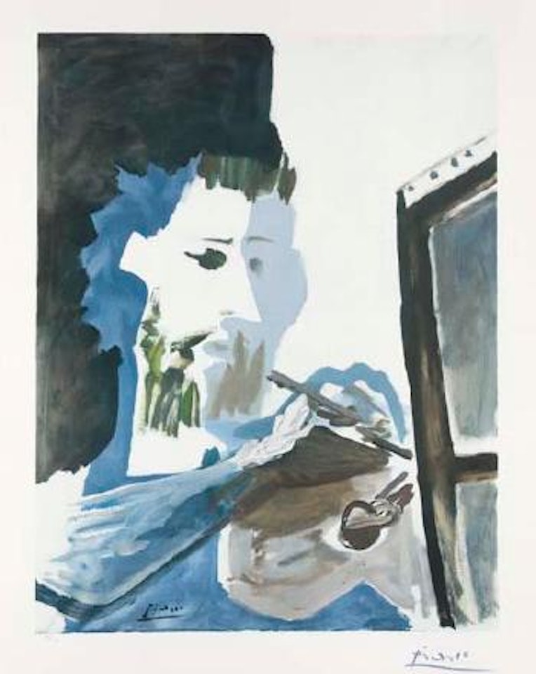Le peintre by Pablo Picasso