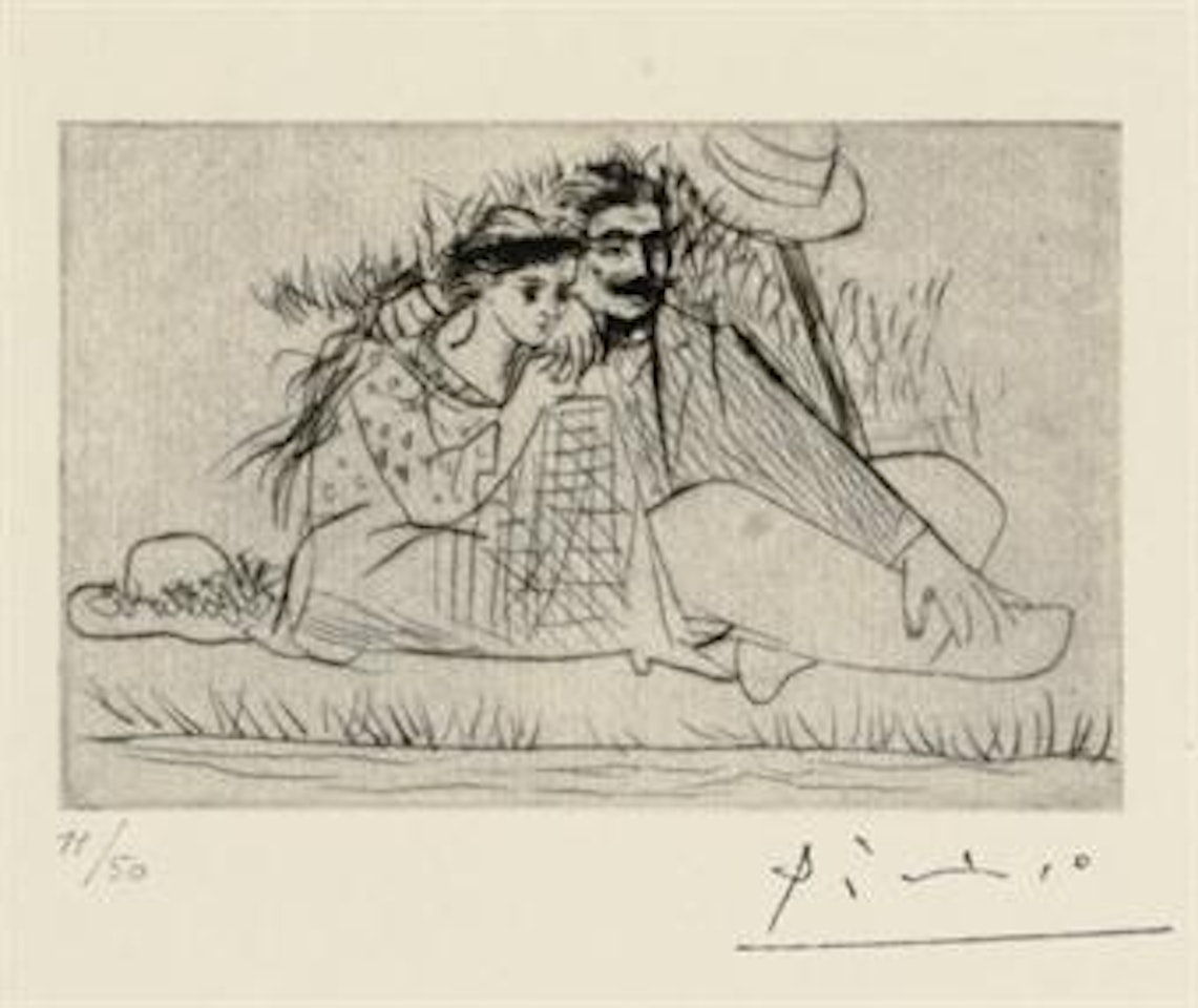 Au bord de la riviÃ¨re (B. 72; Ba. 116) by Pablo Picasso
