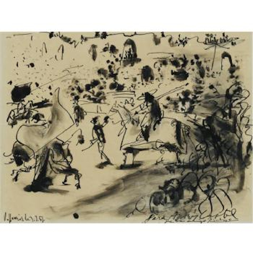 Corrida Toros by Pablo Picasso
