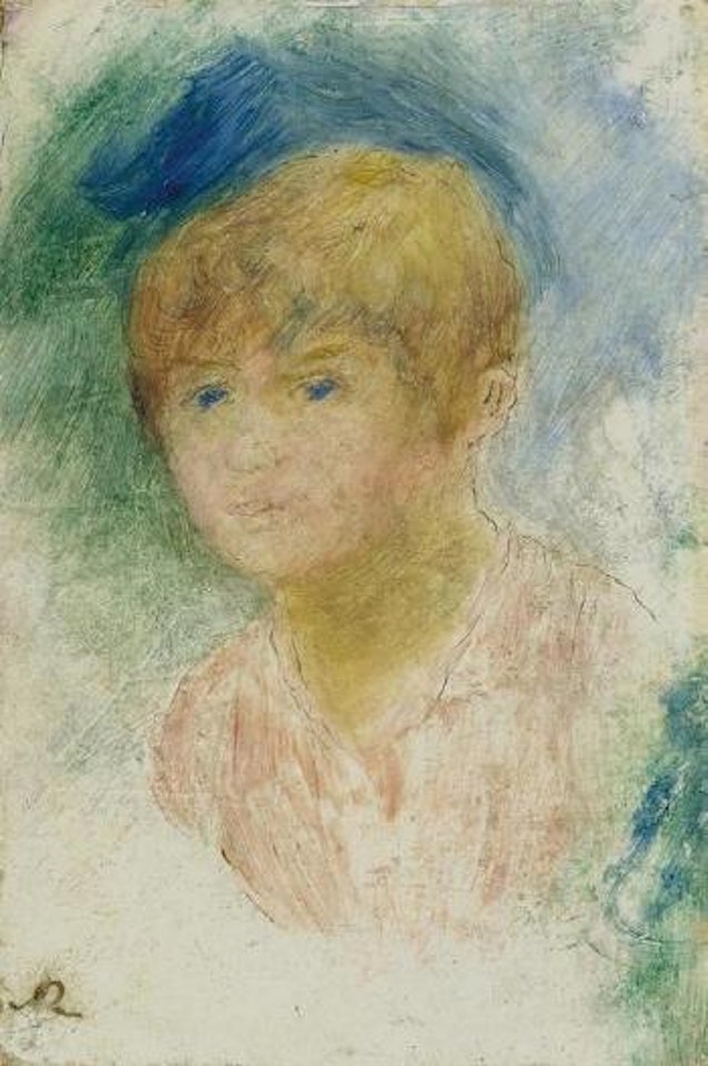 Madchenkopf by Pierre-Auguste Renoir