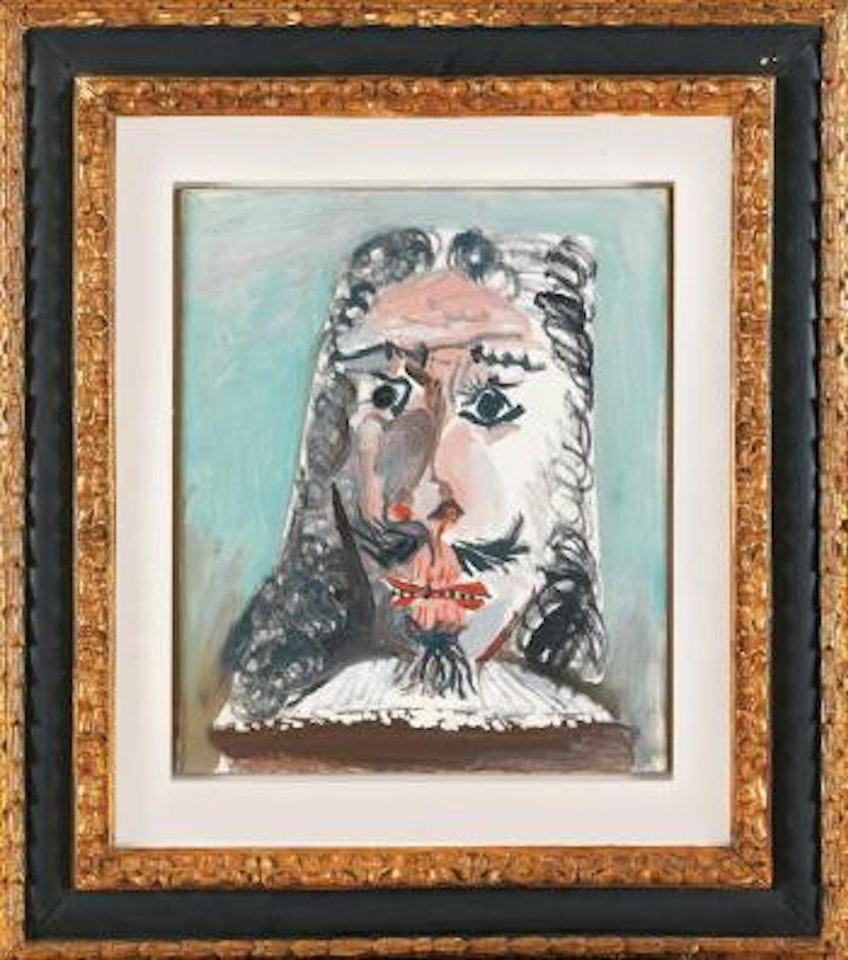 Portrait de mousquetaire by Pablo Picasso