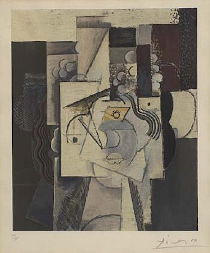 Le chapeau aux raisins by Pablo Picasso