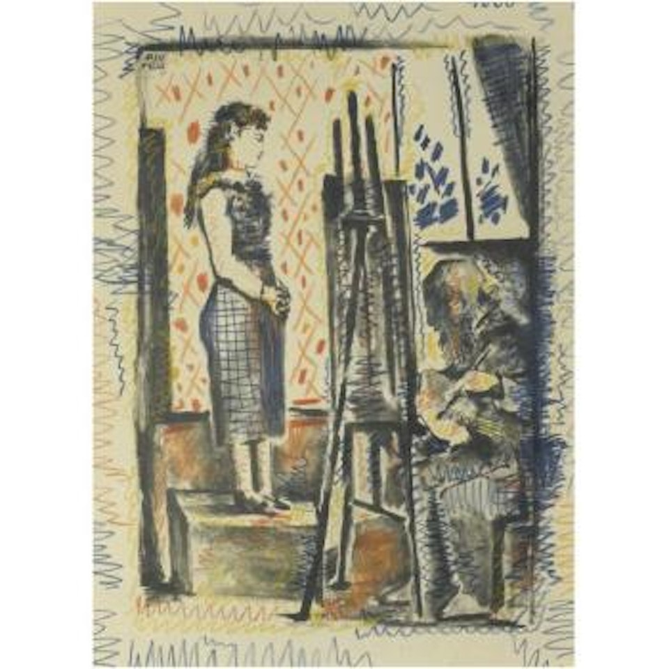 La Pose Habillee (B. 764) by Pablo Picasso