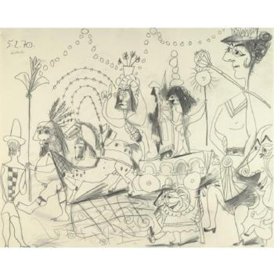 La Parade by Pablo Picasso