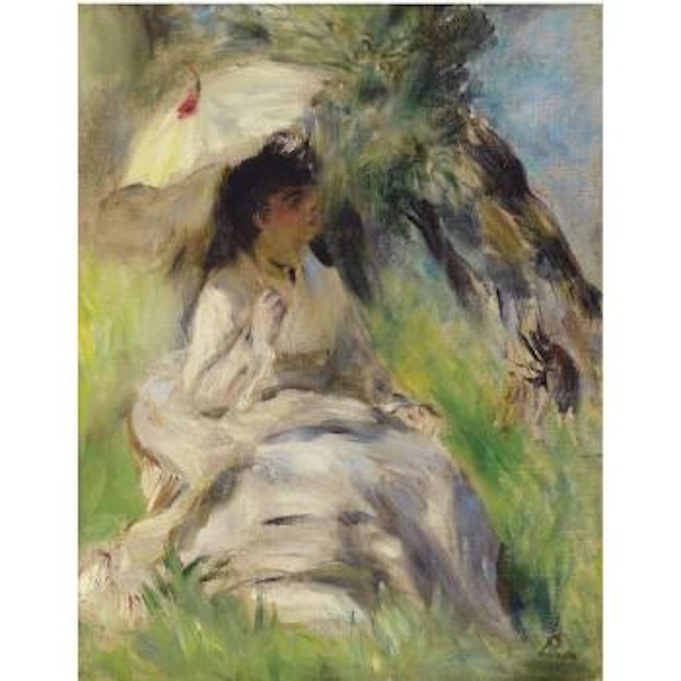 Jeune Femme à L'ombrelle by Pierre-Auguste Renoir