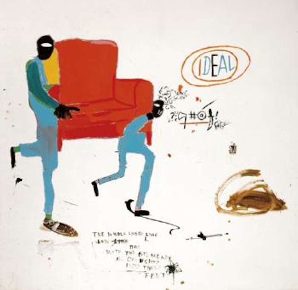 Light Blue Movers by Jean-Michel Basquiat