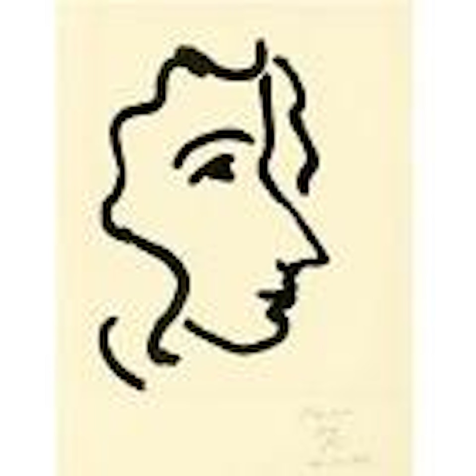 Nadia Au Profil Aigu (D. 810) by Henri Matisse