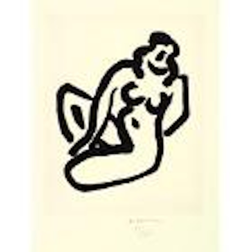 Nu Accroupi I (D. 781) by Henri Matisse