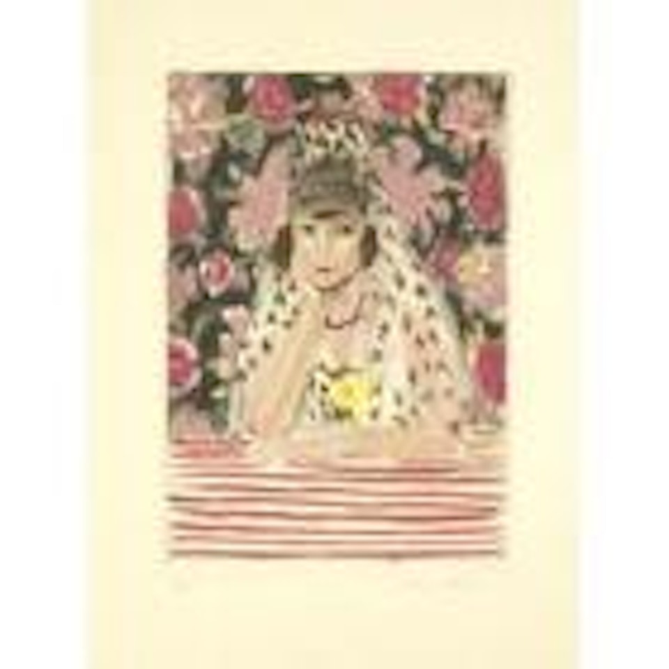 Espagnole A La Mantille (D. II; Ginestet & Pouillon E 645) by Henri Matisse