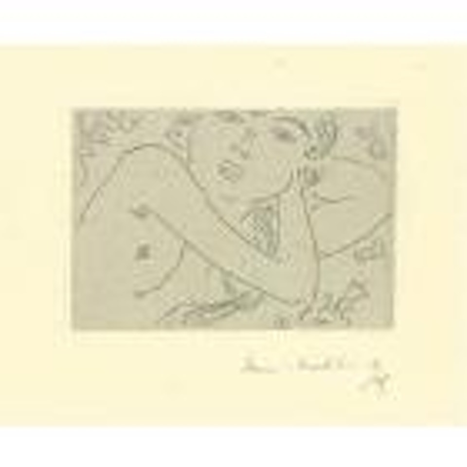 Torse De Femme Aux Cheveux Longs (D. 85) by Henri Matisse
