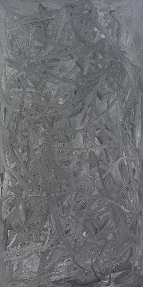 Vermalung (grau) by Gerhard Richter