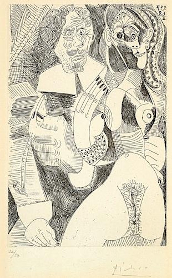 29.7.68 II by Pablo Picasso