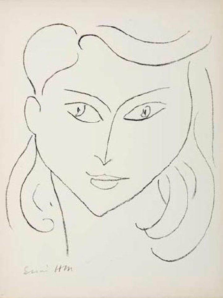 Femme de face (Duthuit Book 19) by Henri Matisse