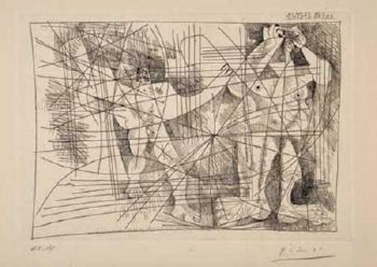 La Magie Quotidienne (Bloch 1460; Baer 1505) by Pablo Picasso