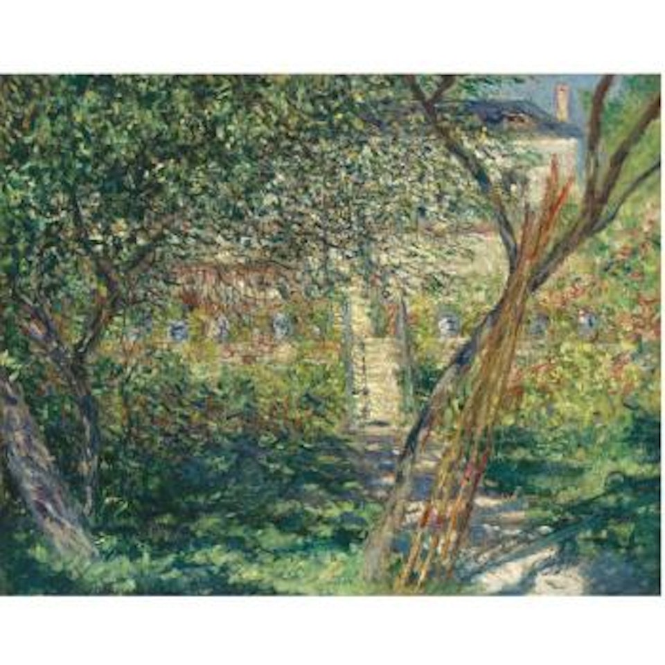Le jardin de Vetheuil by Claude Monet