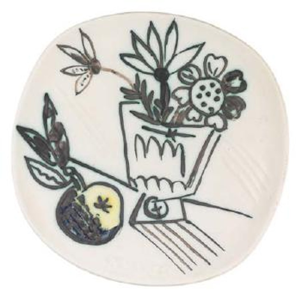 Bunch with Apple (Ramie 307) by Pablo Picasso